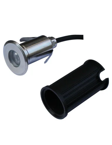 Foco LED blanco para escalera IP68. - 3