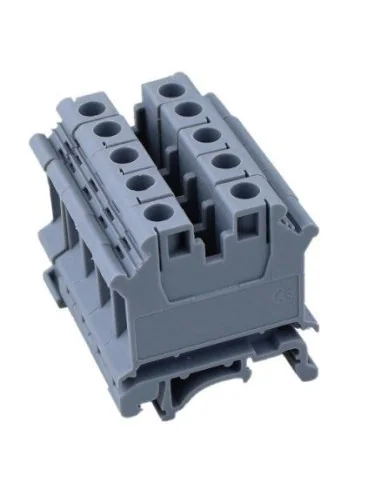 Bornes carril din - 2,5 mm² (Linea - Neutro - Tierra) - 2