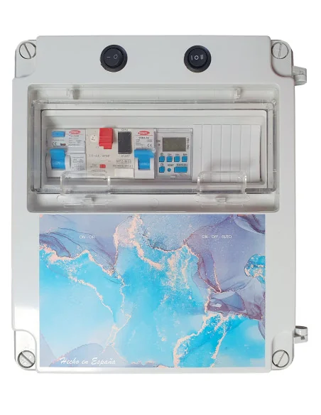 Cuadro eléctrico con Fuente de alimentación - 1 Cuadro eléctrico con Fuente de alimentación - 1