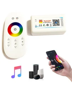 Controlador WiFi con Mando a Distancia | LED RGB y RGBW