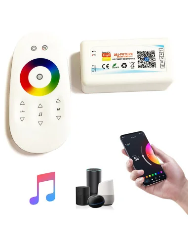 Controlador WIFI para iluminación LED RGB | 8436612815961