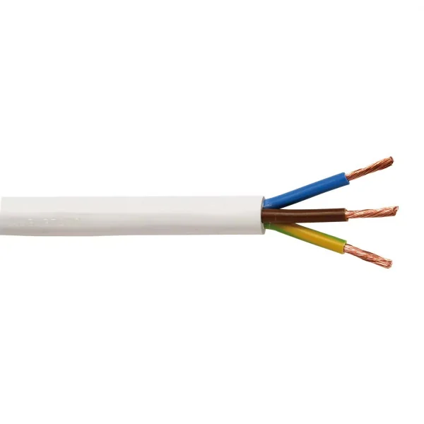 Manguera Eléctrica Flexible Blanca 3x1 mm² (metro) | 