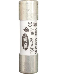 Fusible Ø10X38 para instalaciones solares - 1