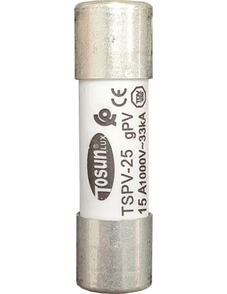 Fusible Ø10X38 para instalaciones solares - 1
