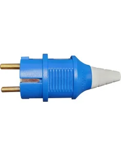 Enchufe macho bipolar 16A 250V~ con toma de tierra - 1