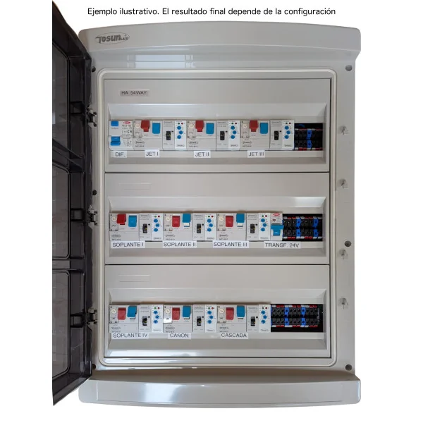 Configurador de Cuadro Eléctrico Trifásico para Piscina | 