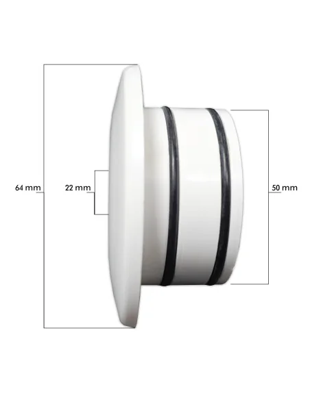 Acople rápido pulsador piezoeléctrico ABS - 8 Acople rápido pulsador piezoeléctrico ABS - 8