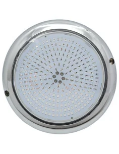 Foco LED para Piscina Inoxidable Superficie Ø15cm Blanco Cálido - 1