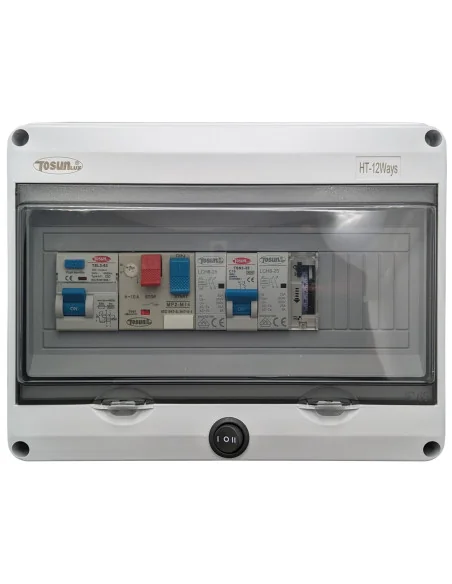 Cuadro Eléctrico para Piscina sin Transformador con Caja IP65 - 1 Cuadro Eléctrico para Piscina sin Transformador con Caja IP65 - 1