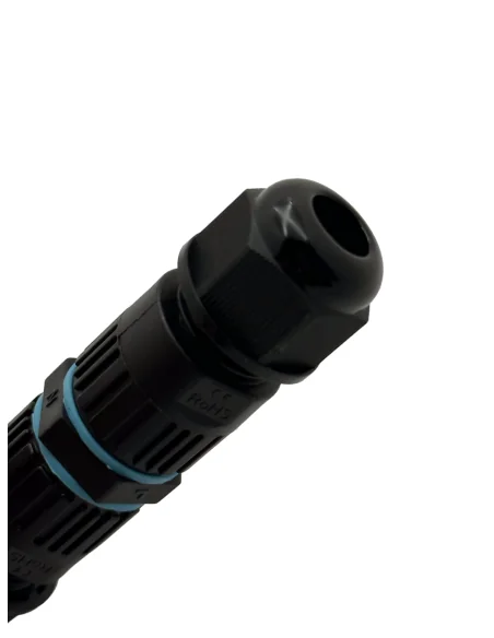 Conector De Cable Estanco Conexión Hembra Macho | 4 Pines 0.5-2.5mm² IP68 - 2