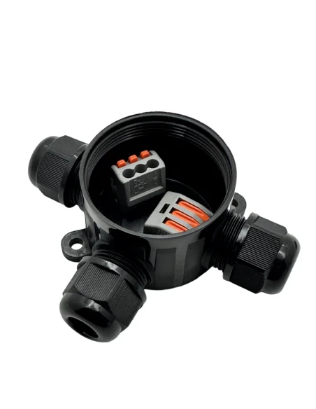 Caja Circular Conector De Cable IP68 | 5mm - 8,4mm² - 4