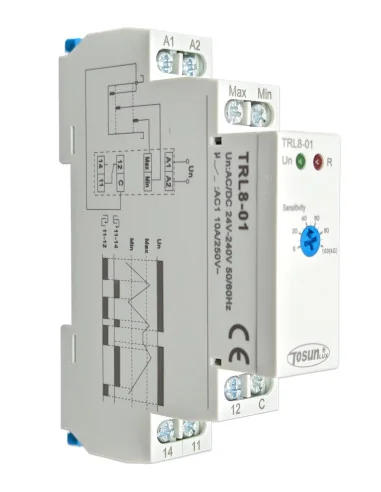 Relé de Control Intensidad Nivel de Agua - 5