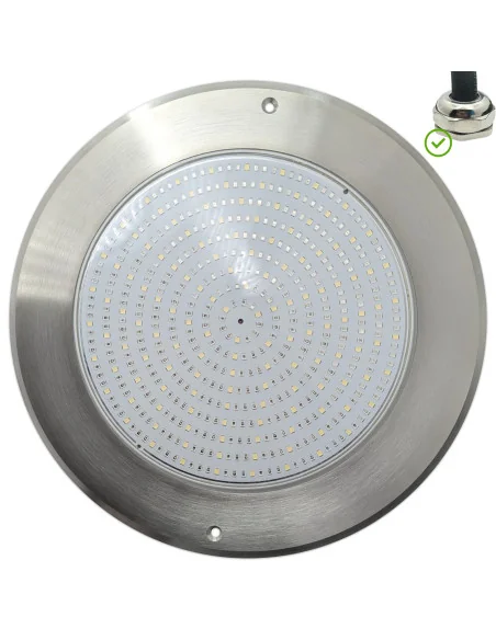 Foco LED RGB 35W 4 Hilos Acero Inoxidable - 1
