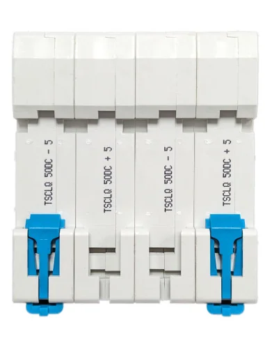 Magnetotérmico de corriente continua para sistemas fotovoltaicos 4P 25-80A - 4
