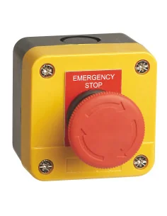 Pulsador tipo Seta para parada de emergencia - 1