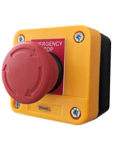 Pulsador tipo Seta para parada de emergencia - 1 2