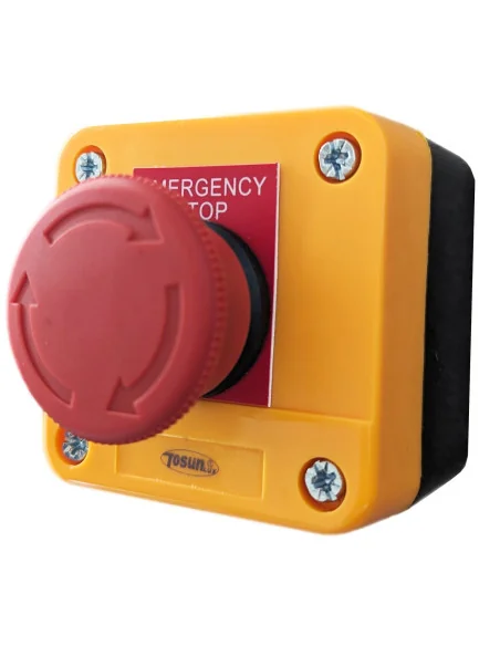 Pulsador tipo Seta para parada de emergencia - 2