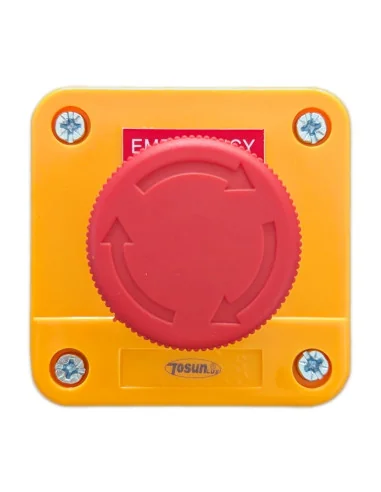 Pulsador tipo Seta para parada de emergencia - 3