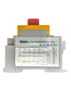 Interruptor Aislador Fotovoltaico 32A para Sistemas Solares - 1 2
