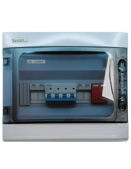 Cuadro Eléctrico IP65 con 2 entradas y 1 salida MC4 15A 1000V - 1