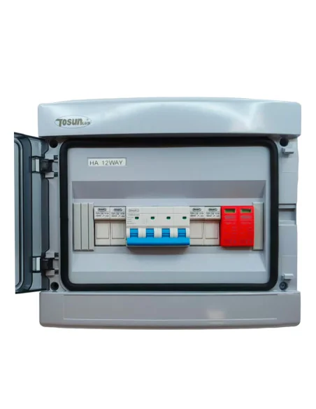 Cuadro Eléctrico IP65 con 2 entradas y 1 salida MC4 15A 1000V - 2