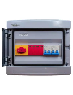 Cuadro Eléctrico IP65 con 2 entradas y 1 salida MC4 16A 500V - 1 2