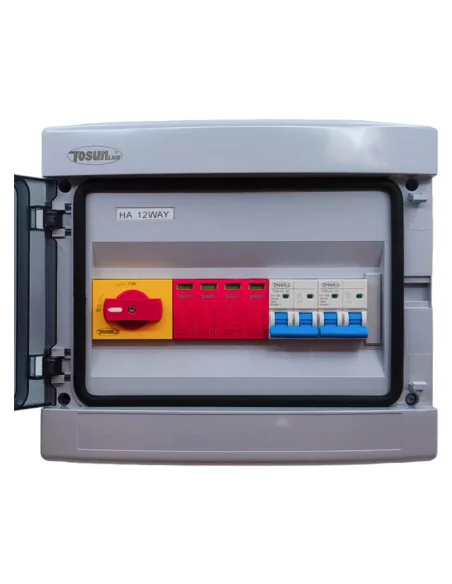 Cuadro Eléctrico IP65 con 2 entradas y 1 salida MC4 16A 500V - 2