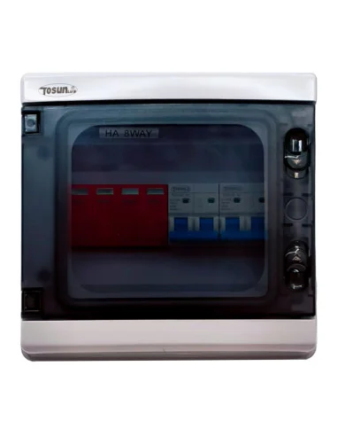 Cuadro String IP65 con 2 entradas y 1 salida MC4 16A 1000V - 1
