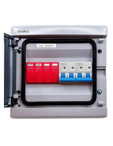 Cuadro String IP65 con 2 entradas y 1 salida MC4 16A 1000V - 2