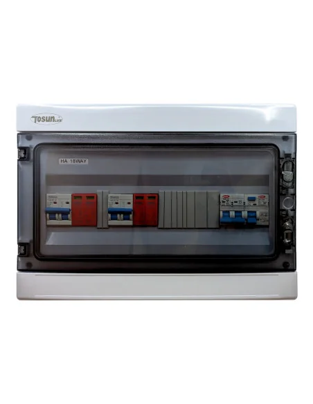 Cuadro Eléctrico Protección DC/AC con Magnetotérmicos y Seguridad IGA - 1