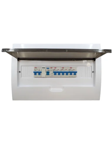 Pack Cuadro Eléctrico 18 Módulos con 4 Magnetotérmicos, Sobretensiones y Diferencial - 2