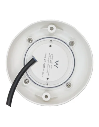Foco MINI para Piscina en ABS blanco 6W 6000k | 