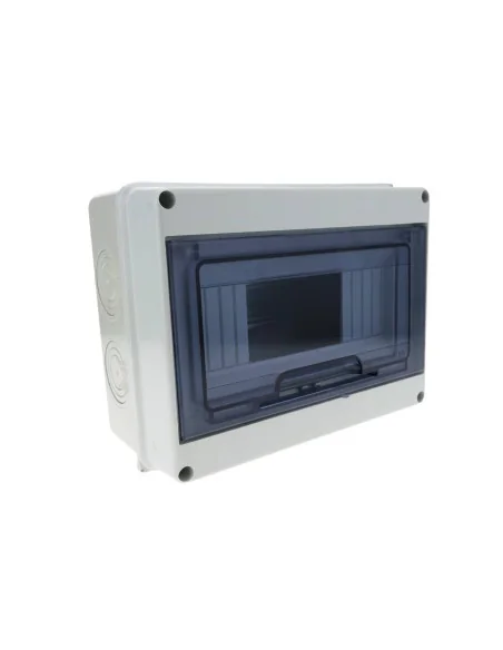 Caja Estanca para Exterior IP65 Instalación Superficie | 8 Módulos | 