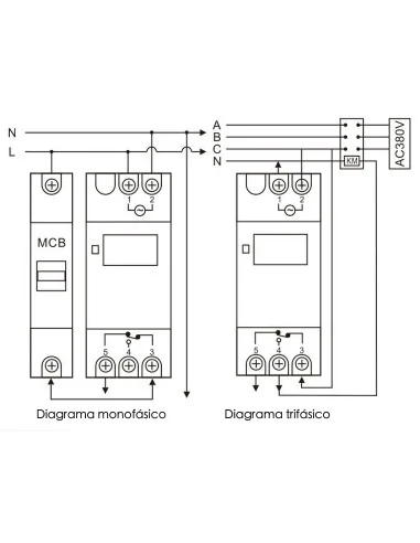 Interruptor Horario Digital con Programación Semanal y Reserva | 