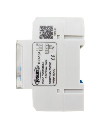 Interruptor Horario Digital con Programación Semanal y Reserva | 