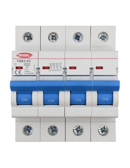 Interruptor Magnetotérmico Curva C 4 P | 