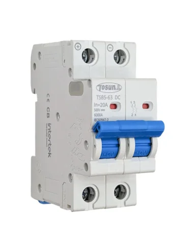 Magnetotérmico Corriente Continua 2P para Fotovoltaica | 