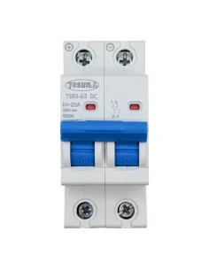 Disyuntor Magnetotérmico 2P Corriente Continua (CC) 6 - 63A