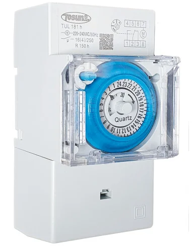 Temporizador Analógico 24h Modular con Reserva | 6940151016182