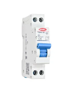 Interruptor Magnetotérmico Mini Modular 1P+N 6kA 2