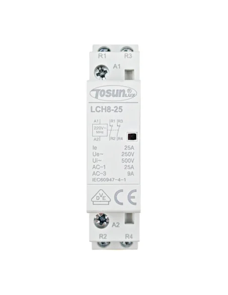 Contactor Modular NC 2P-25A-230V AC | 