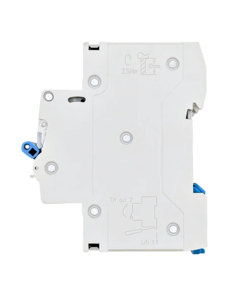 Interruptor magnetotérmico 10kA 2P Curva C 10-63A | 