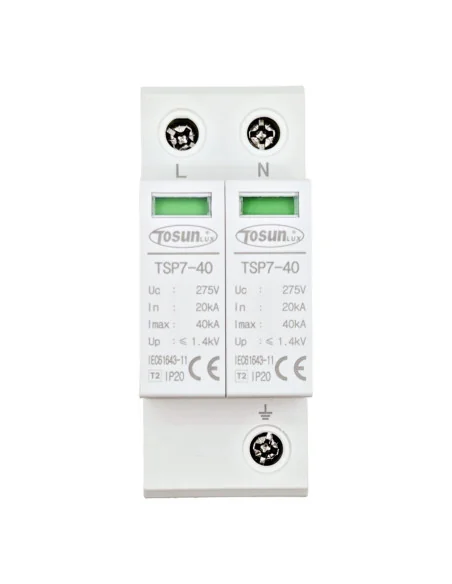 Protector de Sobretensiones Transitorias 2P AC | 