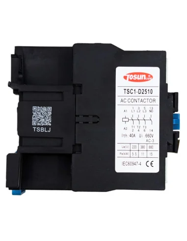 Contactor trifásico 3P - 220/380V AC | 
