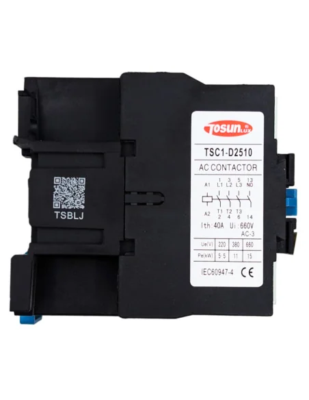 Contactor trifásico 3P - 220/380V AC | 