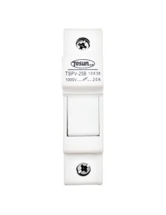 Portafusible Cilíndrico para Fotovoltaica