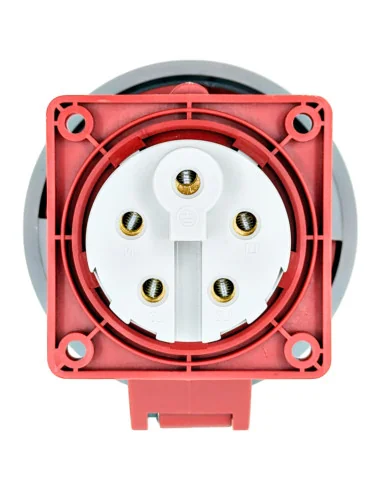 Conector Clavija CETAC Hembra, Enchufe Empotrar 3P+N+T IP65 | 