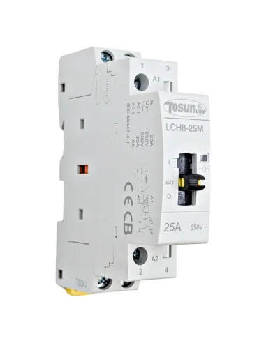 Contactor Modular con Selector Manual - Paro - Automático | 