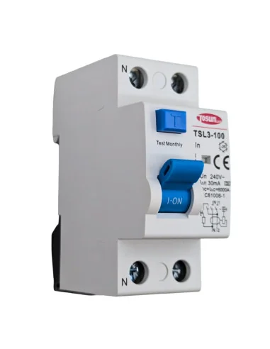 Interruptor Diferencial Residencial 30mA 6KA 80-100A 1P+N tipo A | 