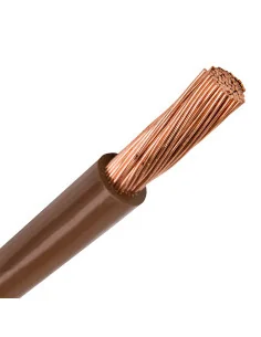 Cable Libre de Halógenos Flexible 4 mm² por Metros | Marrón